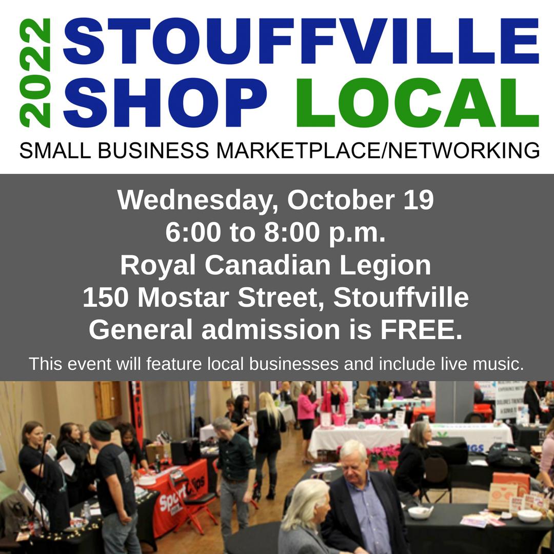 Stouffville Shop Local Small Business Marketplace/Networking