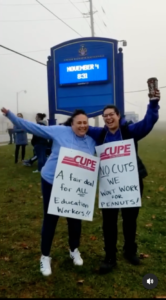CUPE Protest