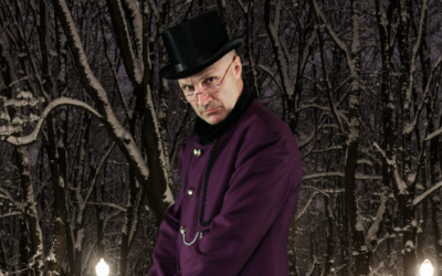 Ebenezer Scrooge Dances in Stouffville on December 17