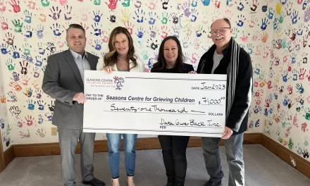 Stouffville Start-up Donates $71K to Help Grieving Children
