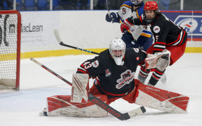 Zachary Corte Scores First Goal for Stouffville Spirit in Game One