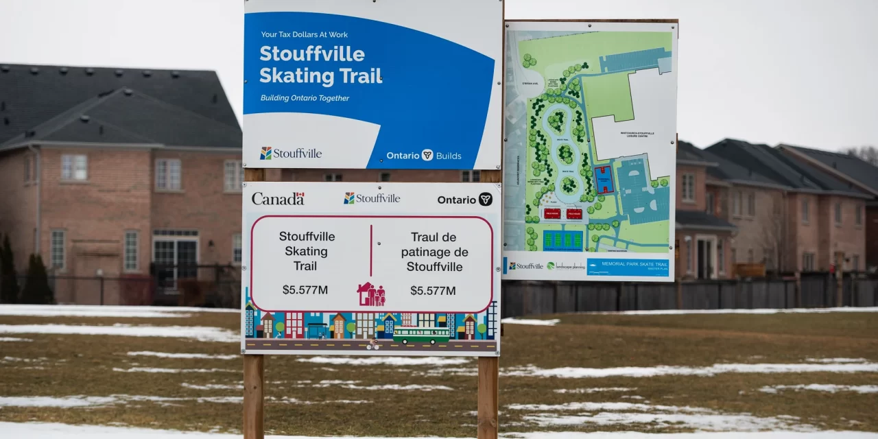 Inflated Skating Trail Contract Decision Financially Cornered Stouffville Council