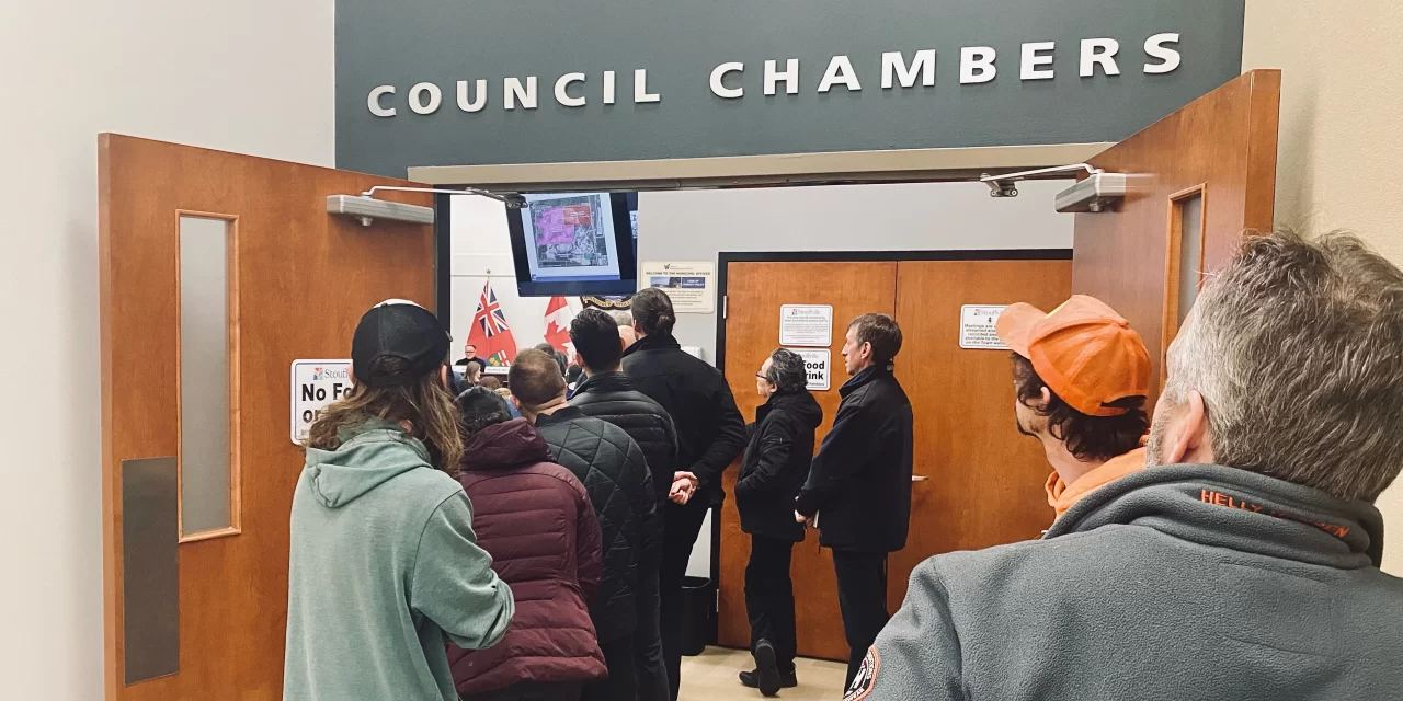 Standing Room Only at Stouffville’s March 29 Public Meeting