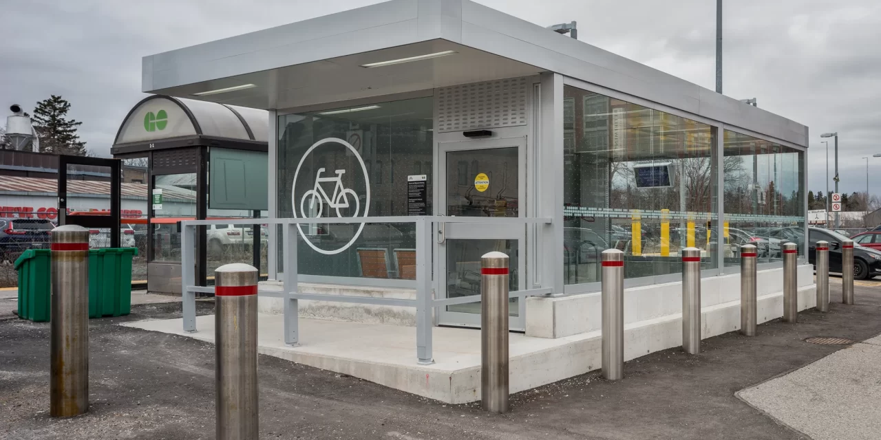 Stouffville GO’s Indoor Bike Parking Facility Opens May 1