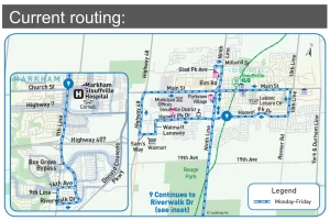 Current Route Stouffville