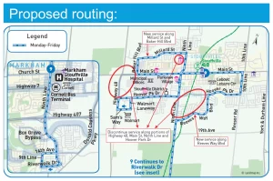 Proposed Route Stouffville