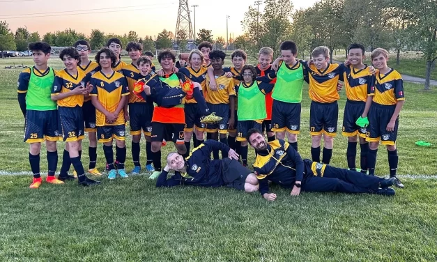 Stouffville Mustangs U14 Soccer Team Wins Summer Season Opener