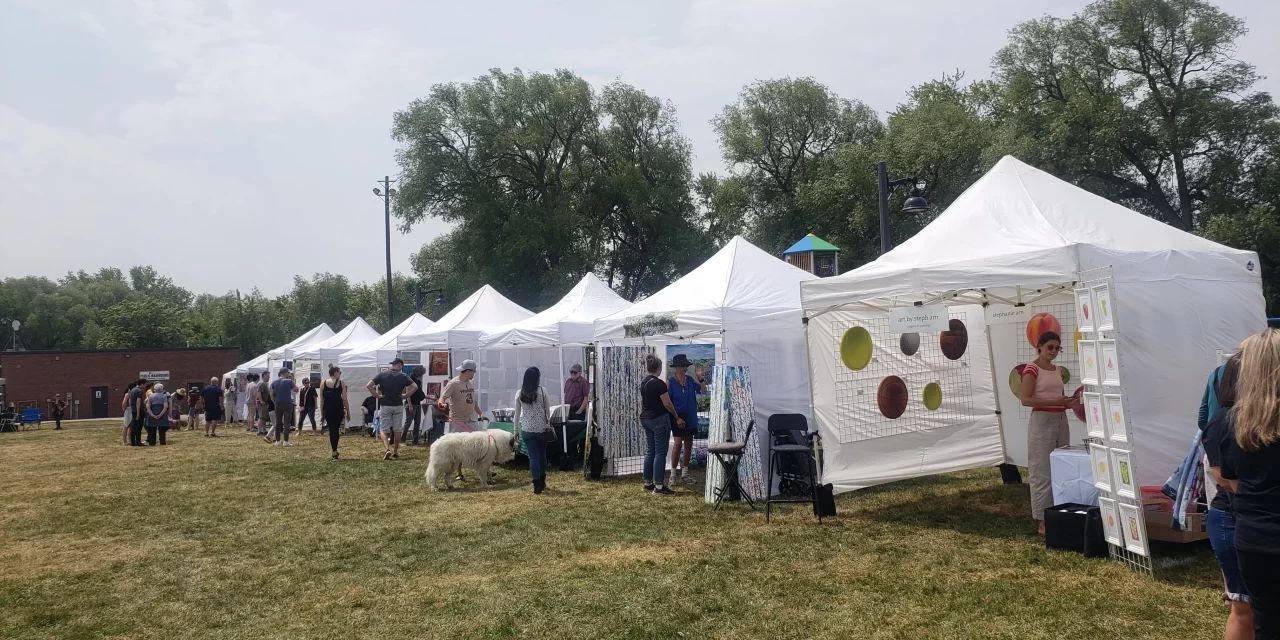 Stouffville’s Art in the Park a Hit On a Perfect Saturday