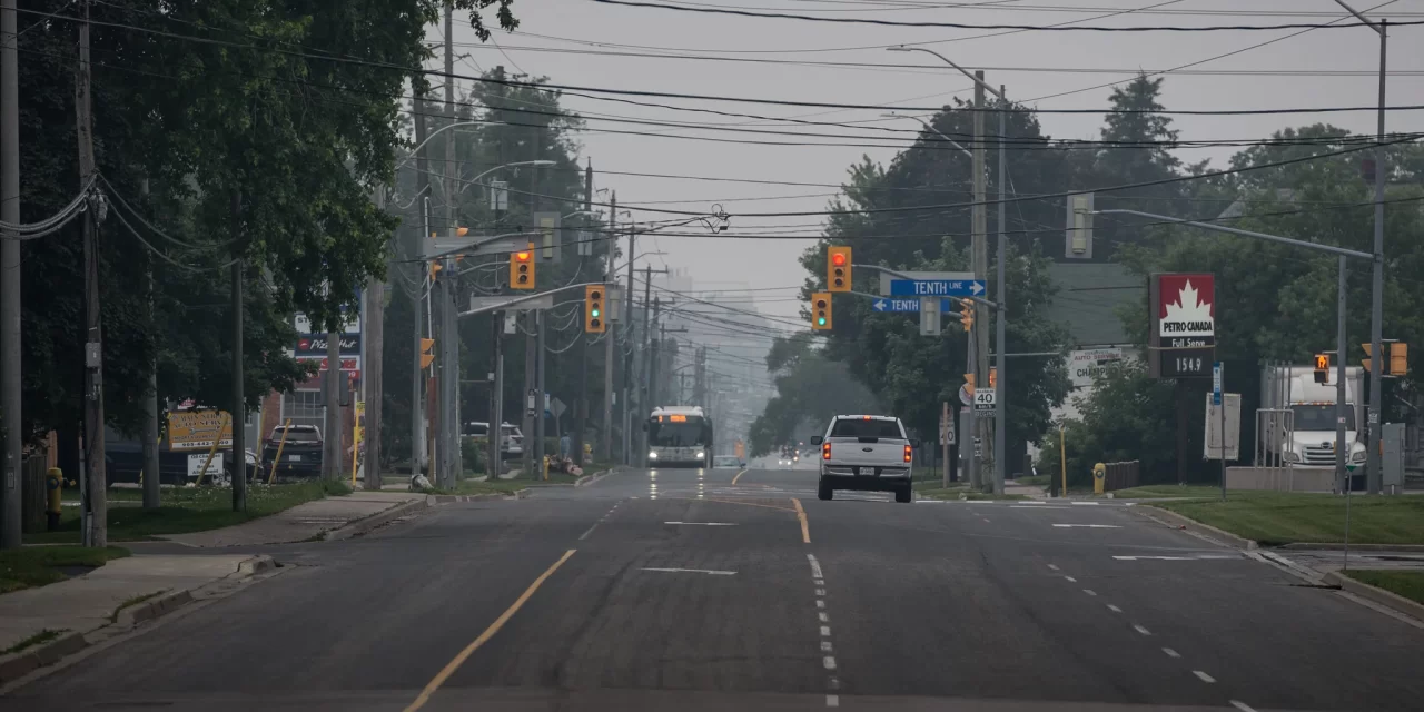 Forest Fires Will See Stouffville’s Air Quality Deteriorate Overnight