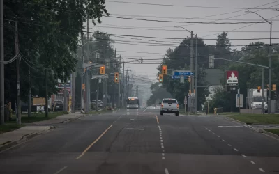 Forest Fires Will See Stouffville’s Air Quality Deteriorate Overnight