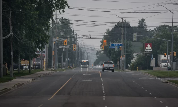 Forest Fires Will See Stouffville’s Air Quality Deteriorate Overnight