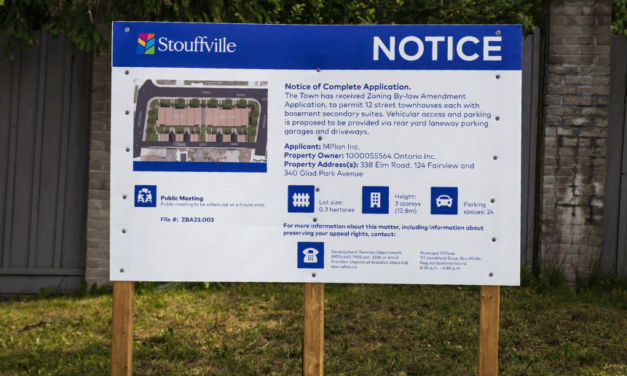 12 Three-Storey Townhouses Proposed for Elm Road