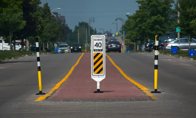 Traffic Delineators Coming to Main Street, Calming Study Underway