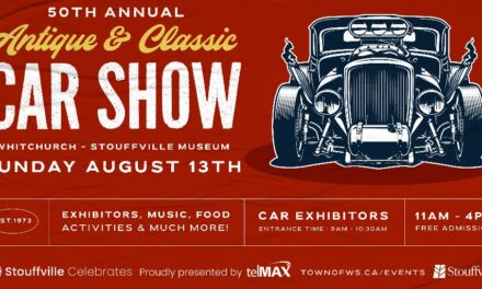 Stouffville’s 50th Annual Antique & Classic Car Show Rolls In on August 13th