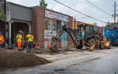 Updated: Main Street Repairs Underway Following Water Main Break