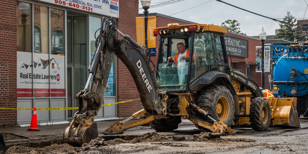 Construction Alert: Main Street Closed Tomorrow, 7 a.m. to 5 p.m.