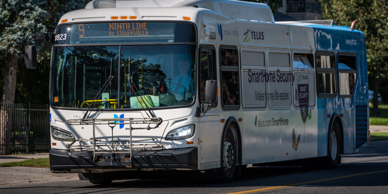 Updated: York Region Transit Ridership Recovering Faster Than Projected