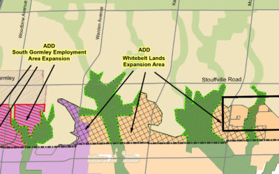 Report Asks Province To Maintain Stouffville’s Whitebelt Urban Boundary Expansion