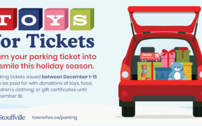 Pay Your Parking Tickets With Donations Through Stouffville’s “Toys for Tickets” Program