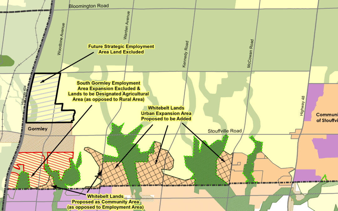 Stouffville’s Draft Official Plan Evolves in Response to Provincial Changes