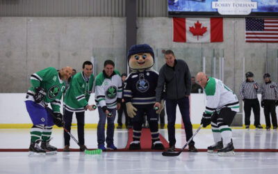 Scoring Goals for the Community Hosting Third Annual Charity Hockey Game This Weekend