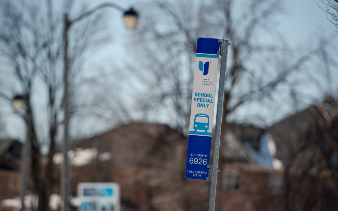 YRT Announces New Gormley Service and Changes to Local School Special Routes