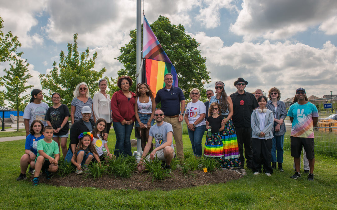 Stouffville Welcomes Pride and Indigenous History Month With Flag Raising Ceremony