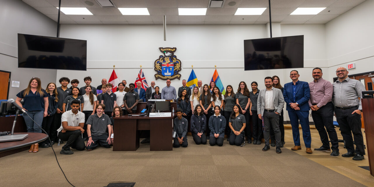 Local YCDSB Students Bring Fresh Planning Ideas To Council Chambers