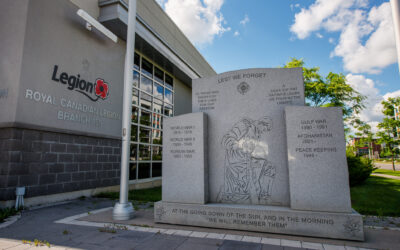 Stouffville Legion Welcomes Cenotaph’s Return To Memorial Park