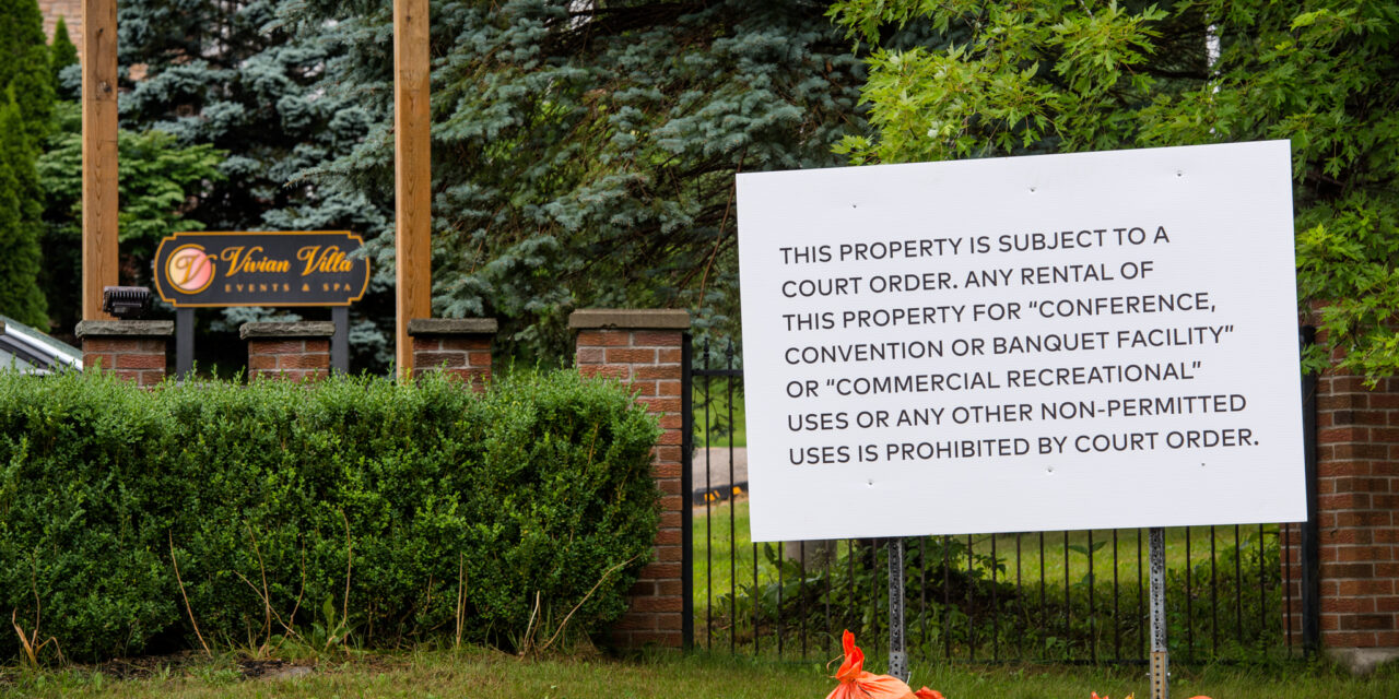 Court Backs Stouffville In Crackdown On Illegal Party Venue