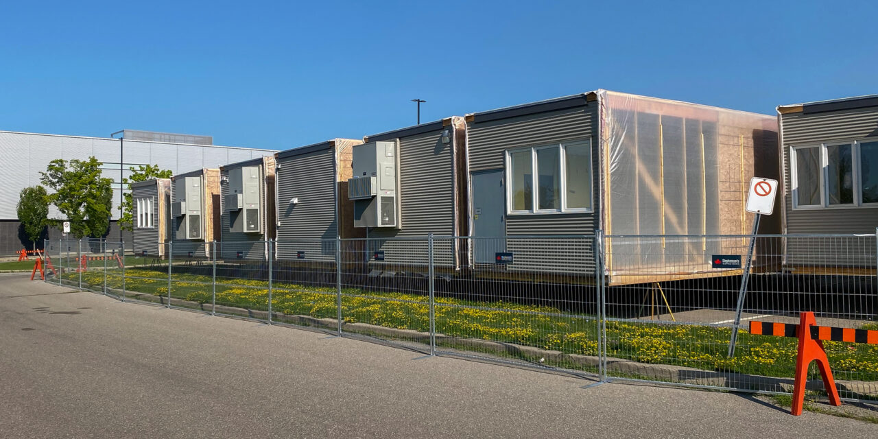 Modular Units Arrive for Stouffville’s New Daycare Centre