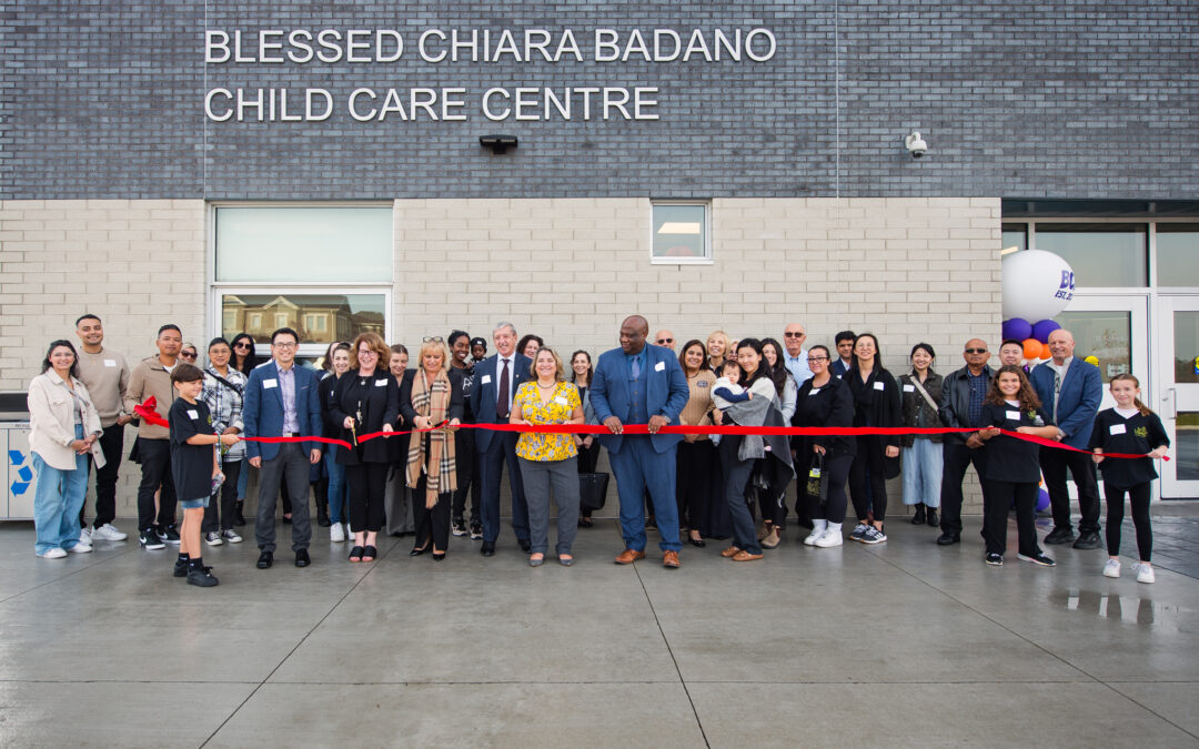 It Takes a Village: YCDSB Partnership Celebrates Opening of New Child Care Centre