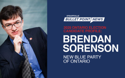 Ontario Election Candidate Profile: Brendan Sorenson, New Blue Party