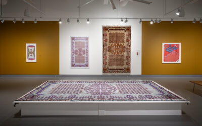 Shaheer Zazai’s Tapestries Translate Process and Culture In Latcham Exhibition