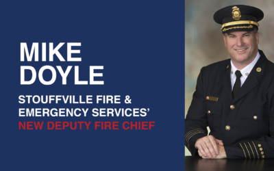 New Deputy Fire Chief Mike Doyle Brings 24 Years of Experience to Stouffville