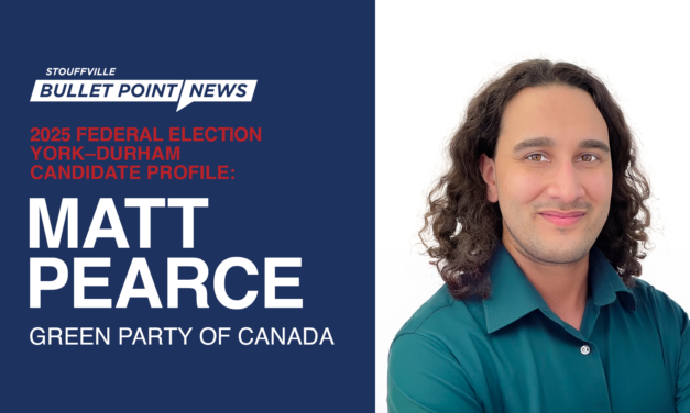York-Durham Candidate Profile: Matt Pearce, Green Party of Canada