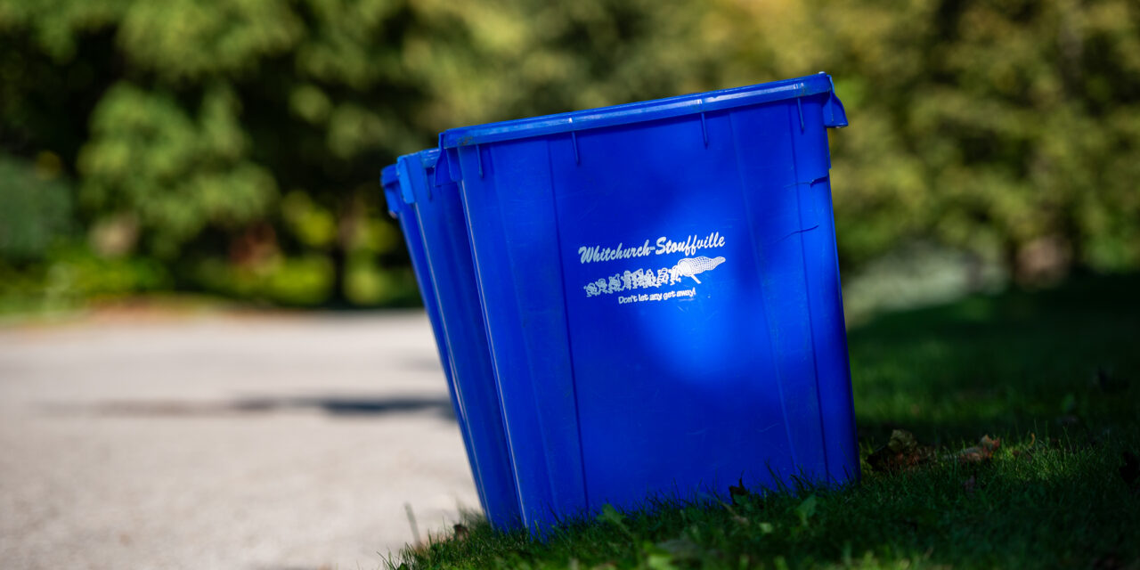 Blue Bin Program Shifting to Producers as Town Explores Future of Waste Collection