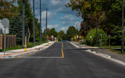 Edward Street Reconstruction Completed with Major Area Intensification on Horizon