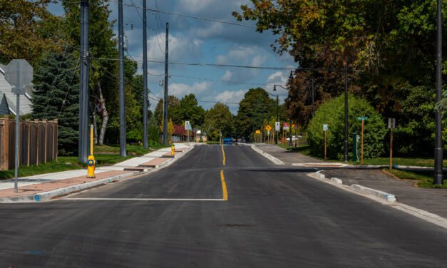Edward Street Reconstruction Completed with Major Area Intensification on Horizon