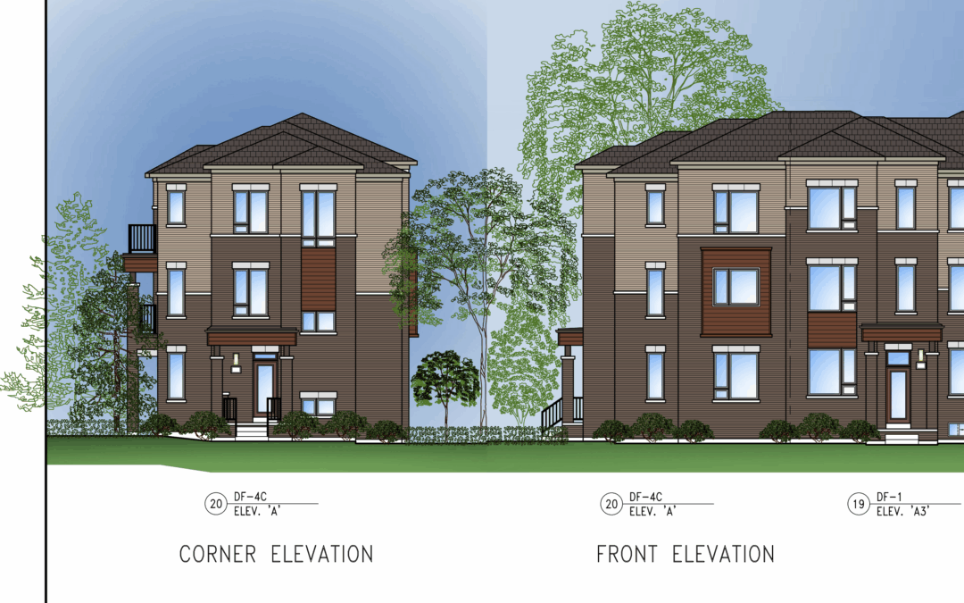 Elm and Ninth Line Townhouse Proposal Prompts Road Ownership, Green Space Debate