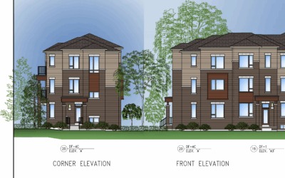 Elm and Ninth Line Townhouse Proposal Prompts Road Ownership, Green Space Debate