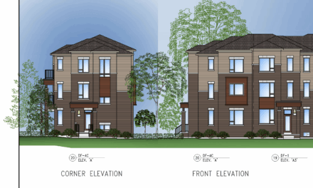 Elm and Ninth Line Townhouse Proposal Prompts Road Ownership, Green Space Debate