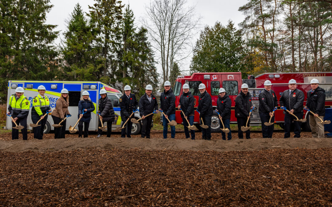 Stouffville, York Region Break Ground on Joint Fire and Paramedic Station 5-2