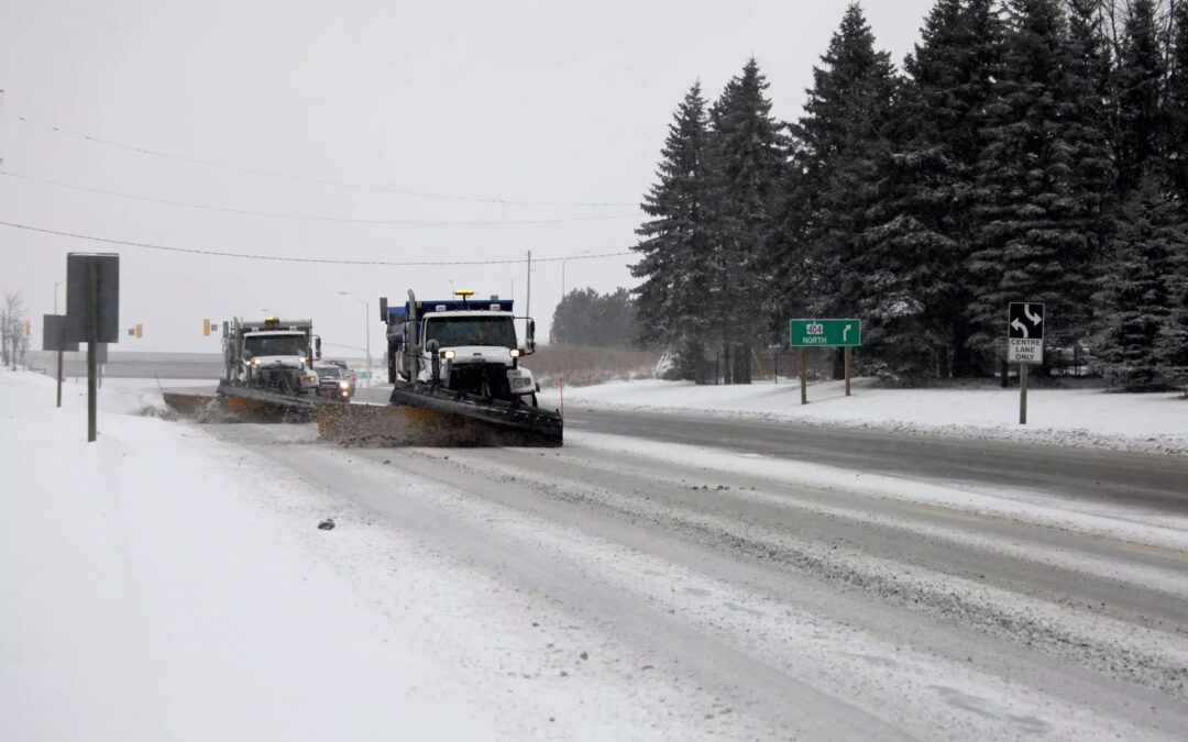 Early Snowfall Marks Start of Winter Maintenance Across York Region, Stouffville
