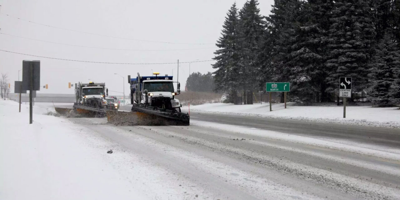 Early Snowfall Marks Start of Winter Maintenance Across York Region, Stouffville