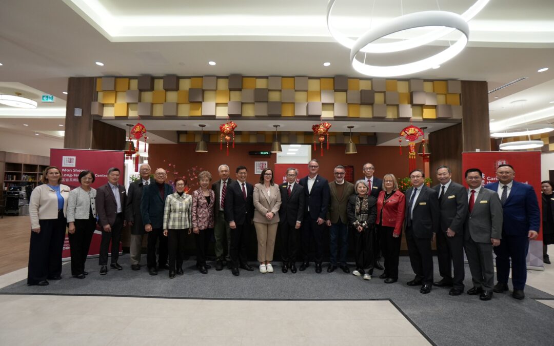Province, Stouffville Celebrate Official Opening of New Mon Sheong Long-Term Care Centre