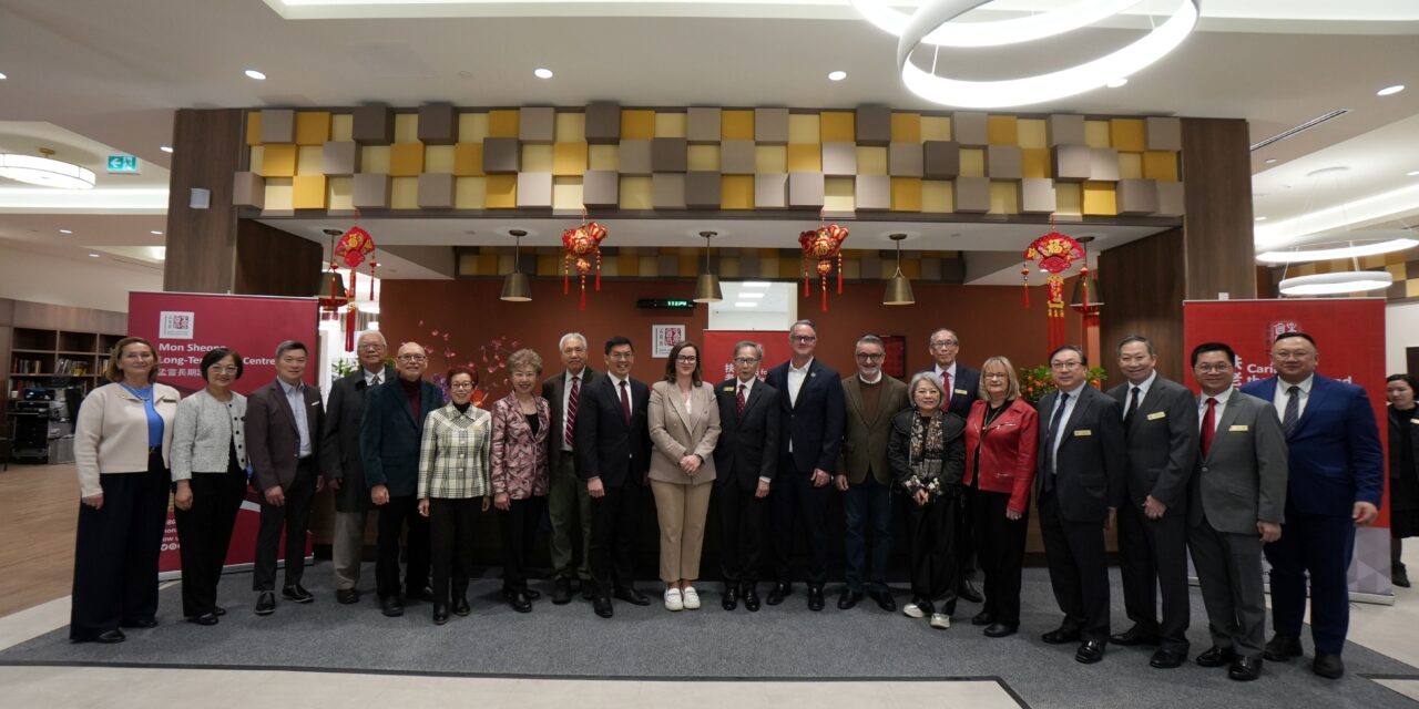 Province, Stouffville Celebrate Official Opening of New Mon Sheong Long-Term Care Centre