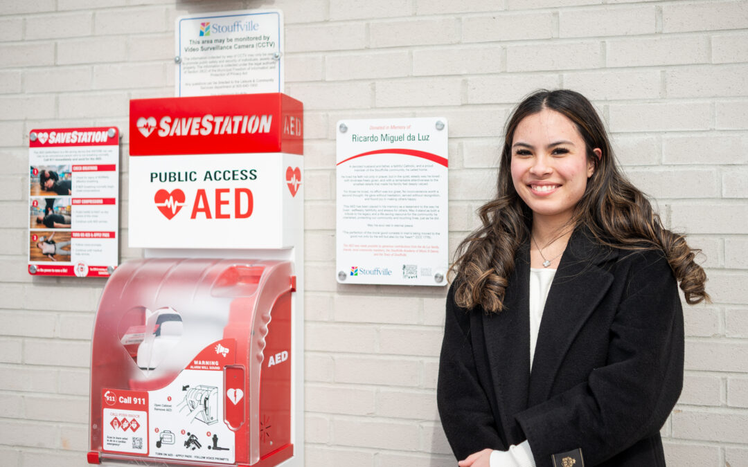 Tragedy Inspires Action as Stouffville Installs Accessible AEDs in Memorial Park
