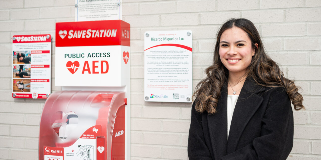 Tragedy Inspires Action as Stouffville Installs Accessible AEDs in Memorial Park