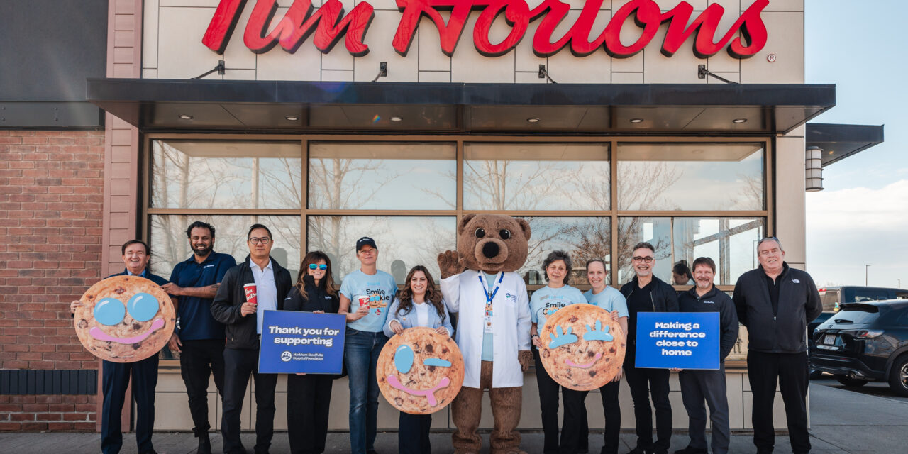 Local Tim Hortons Rally Behind Markham Stouffville Hospital as Smile Cookies Return